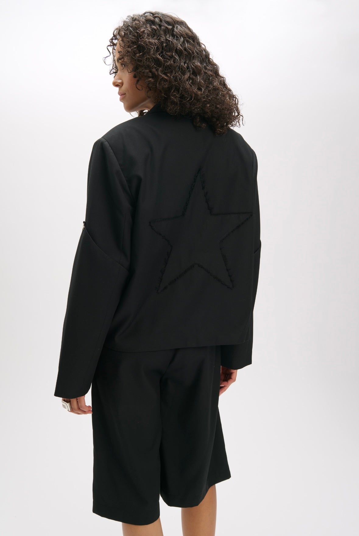 Cropped Blazer Star - Refined Department