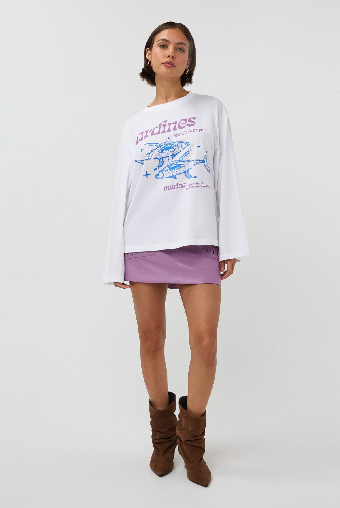 T-shirt Sardines - Studio Amaya