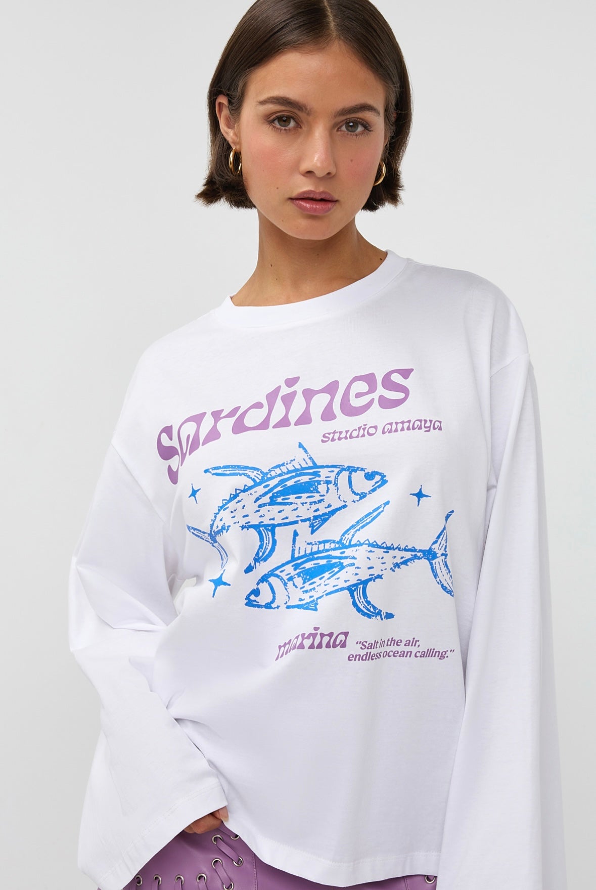 T-shirt Sardines - Studio Amaya