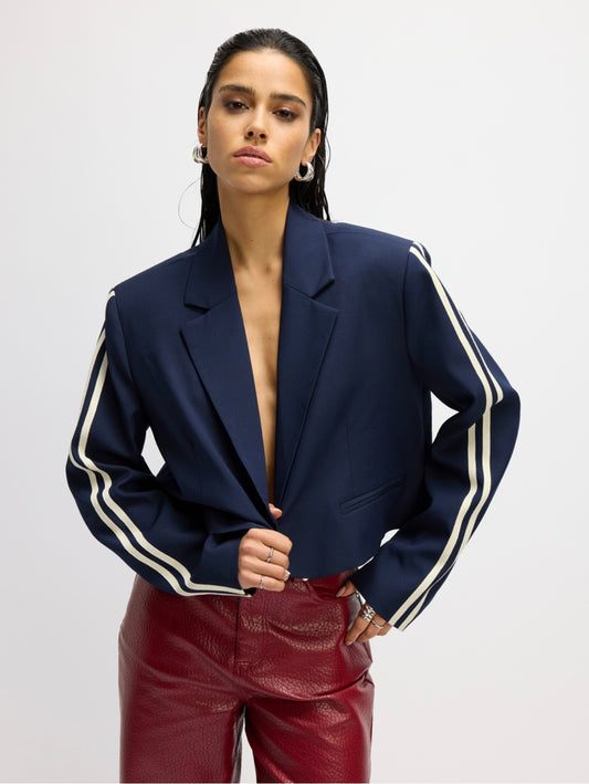 Croped blazer Niv - Refined Department