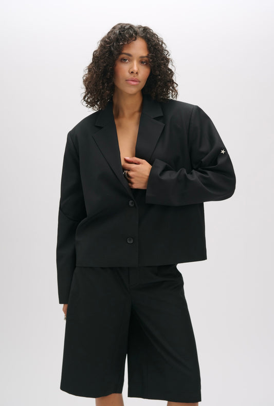 Cropped Blazer Star - Refined Department