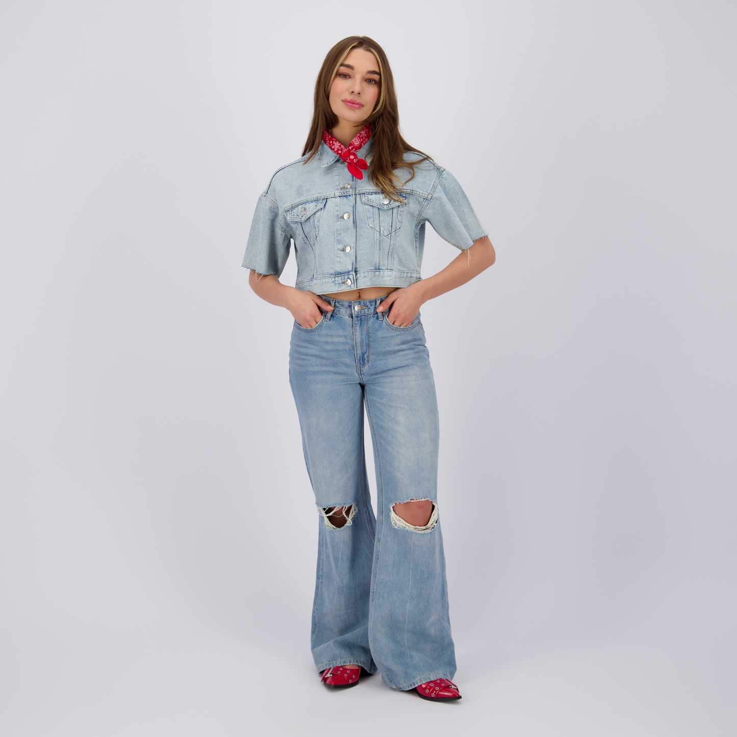 Sky Crafted Jeans - Raizzed