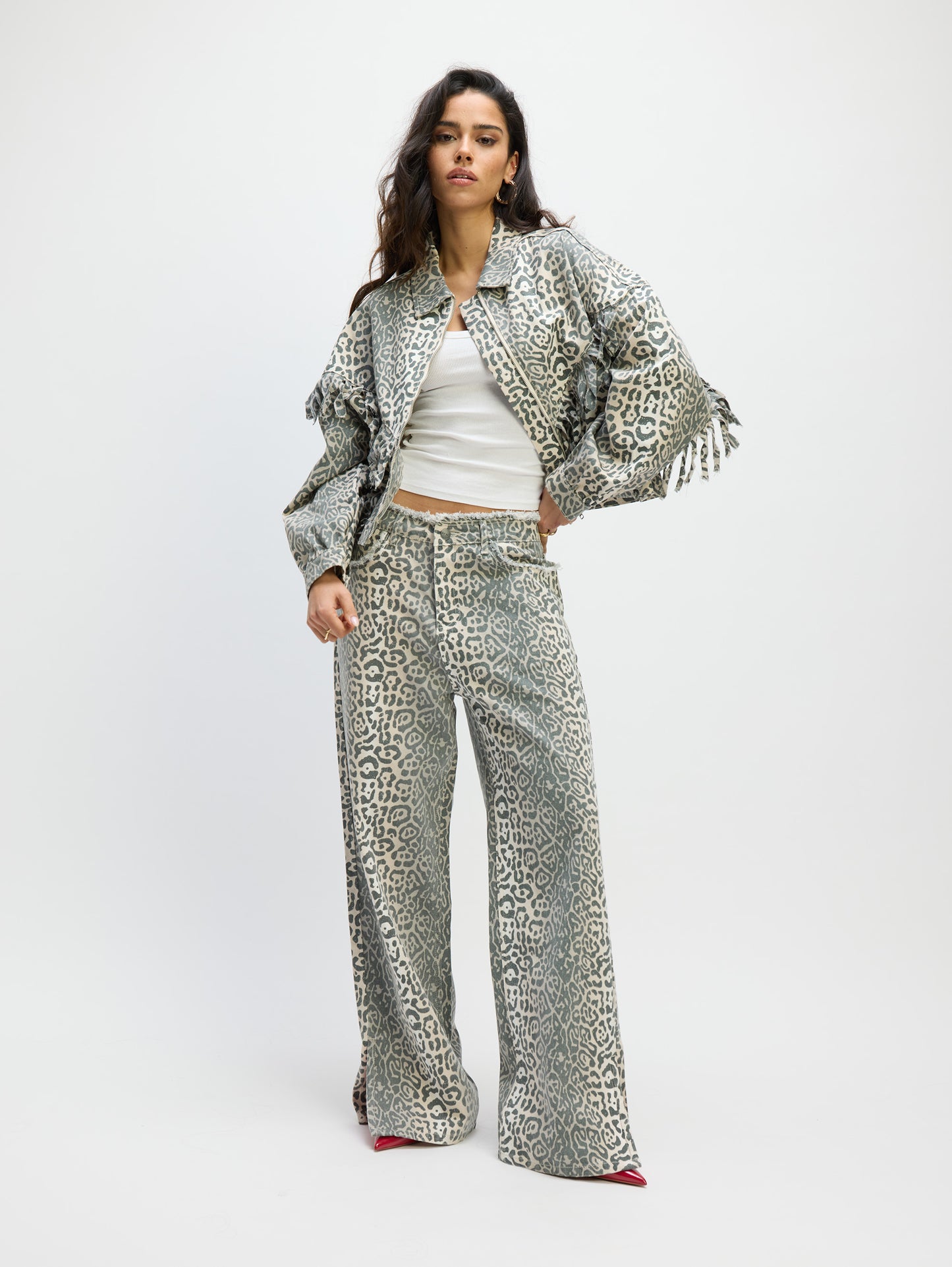 Leopard Jeans Harvey - Refined Department