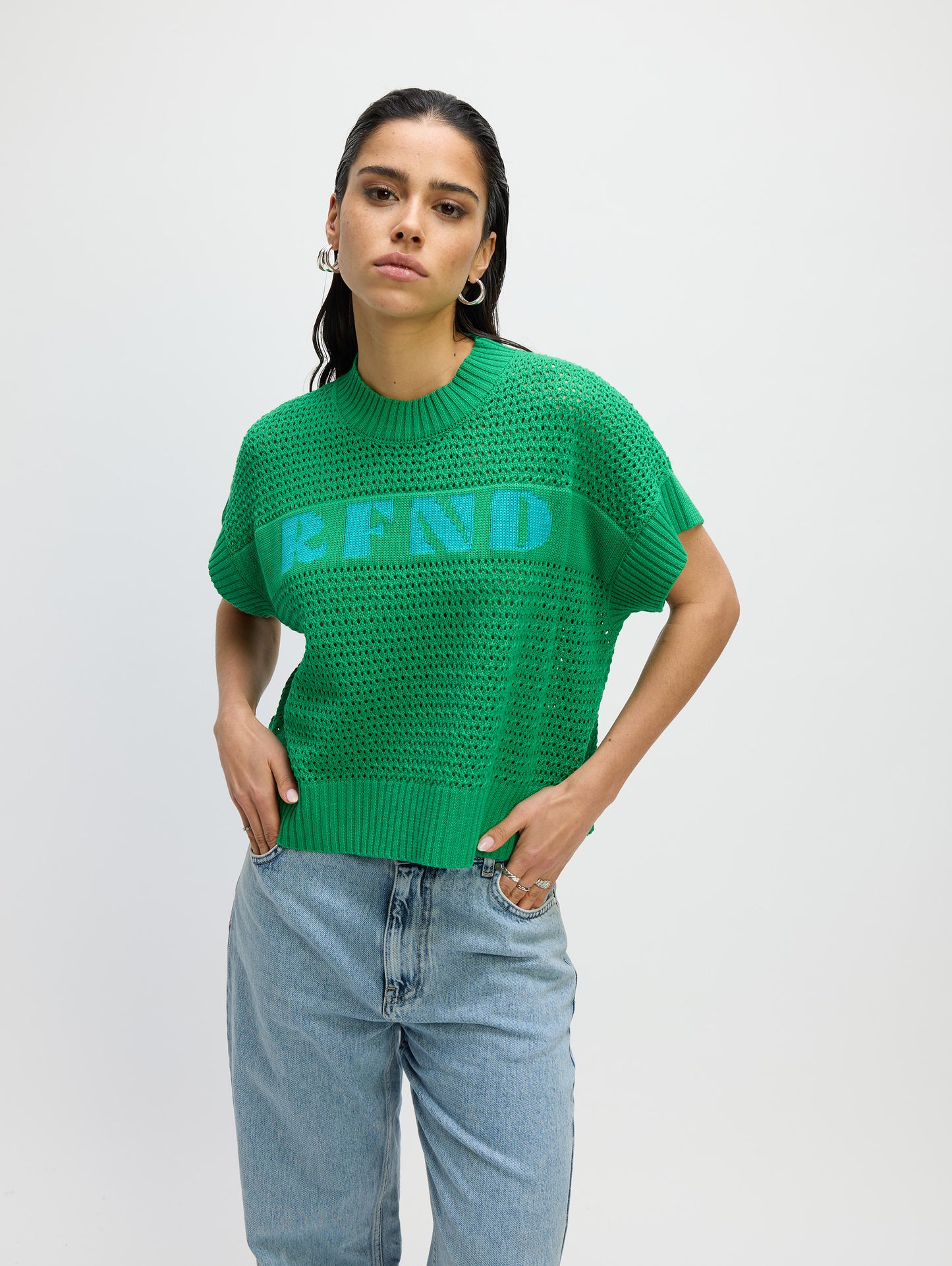 Sleevless sweater Bianca - Refined Department