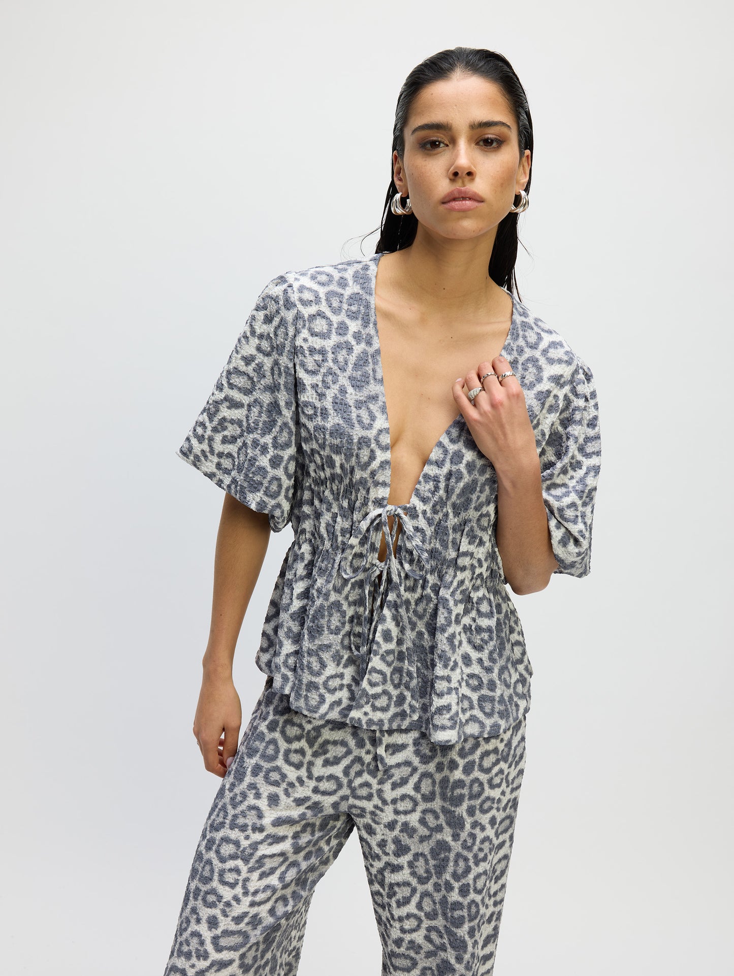 Puffed shoulder blouse Poppy - Refined Department