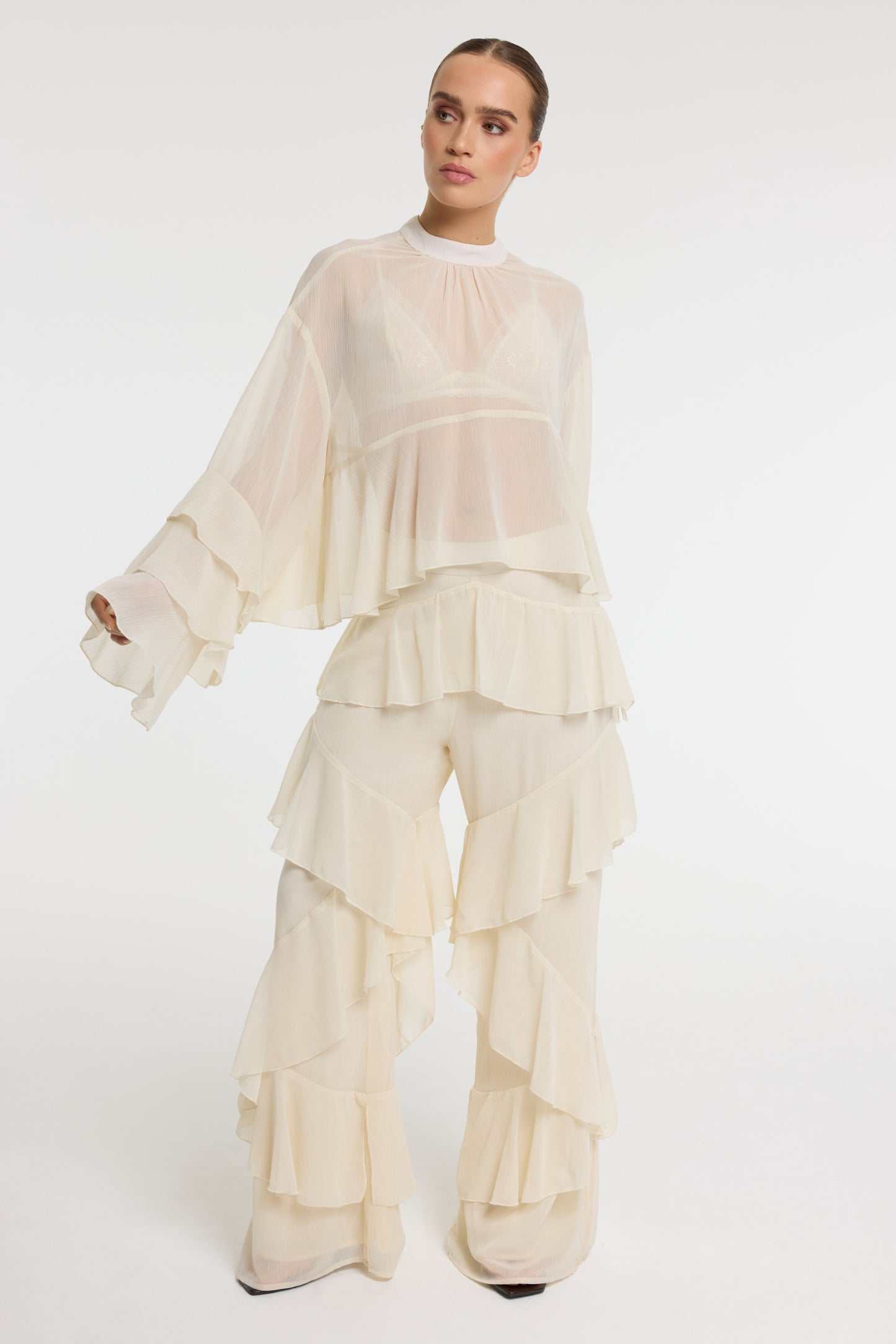 Ruffle Pants Aya - Refined Department