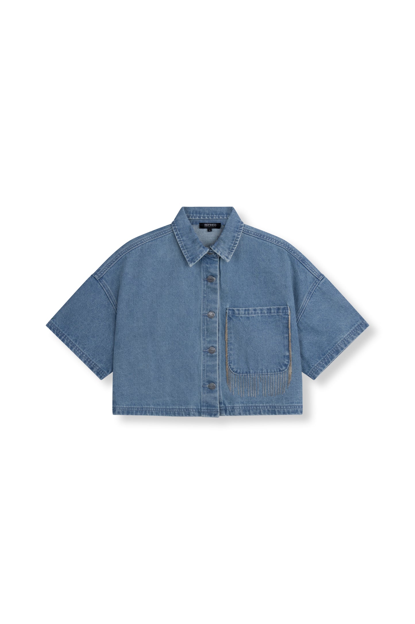 Denim Blouse Adeline - Refined Department
